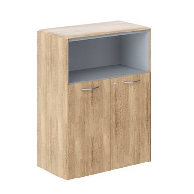 Dioni DMC 85.3(Z) (Дуб каньон) Шкаф с глухими малыми дверьми с замком