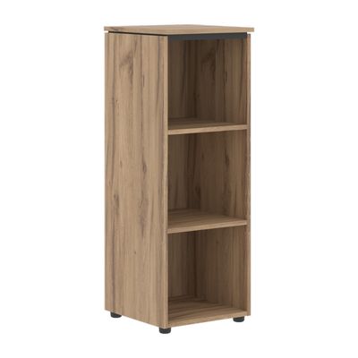 Энио MMC 42 (дуб денвер светлый/антрацит) Стеллаж узкий 