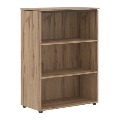 Энио MMC 85 (дуб денвер светлый/антрацит) Стеллаж широкий 