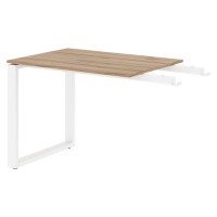 Энио EB 1070 (дуб денвер светлый/белый) Брифинг-приставка 