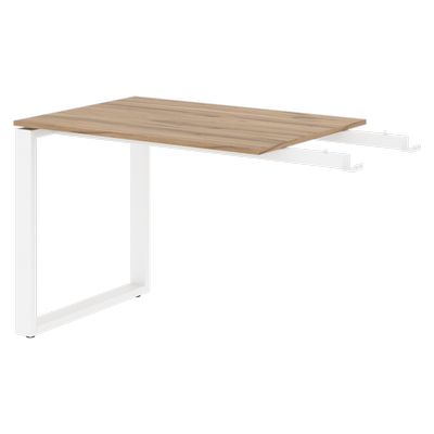 Энио EB 1070 (дуб денвер светлый/белый) Брифинг-приставка 