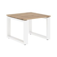 Энио ECT 6060 (дуб денвер светлый/белый) Стол журнальный 