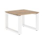 Энио ECT 6060 (дуб денвер светлый/белый) Стол журнальный 