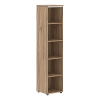 Энио MHC 42 (дуб денвер светлый/белый) Стеллаж узкий 