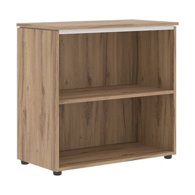 Энио MLC 85 (дуб денвер светлый/белый) Стеллаж широкий 