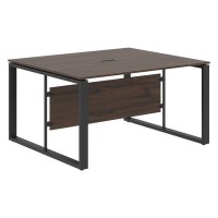 Энио ECT 1412 (дуб денвер темный/антрацит) Стол для заседаний 