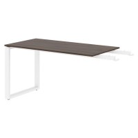 Энио EB 1470 (дуб денвер темный/белый) Брифинг-приставка 