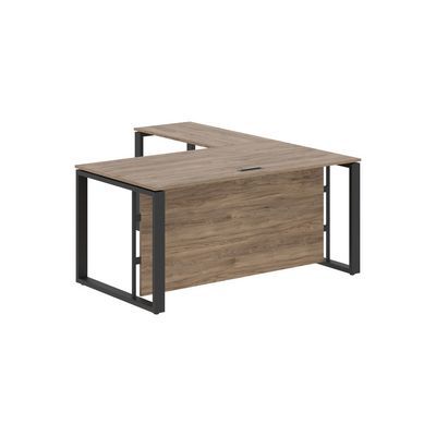 Enio ECT 1619H L (кария пальмира/антрацит) Стол с боковой приставкой, левый 
