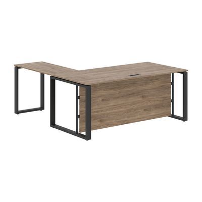 Enio ECT 1819H R (кария пальмира/антрацит) Стол с боковой приставкой, правый 