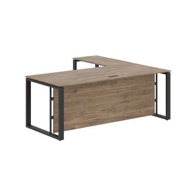 Enio ECT 2019H L (кария пальмира/антрацит) Стол с боковой приставкой, левый 