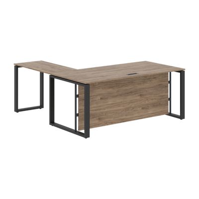 Энио ECT 1819H R (кария пальмира/антрацит) Стол с боковой приставкой, правый 