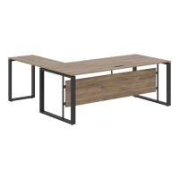 Энио ECT 2019 R (кария пальмира/антрацит) Стол с боковой приставкой, правый 