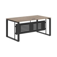 Энио EST 169M (кария пальмира/антрацит) Стол руководителя 