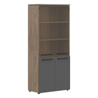 Энио MHC 85.2 (кария пальмира/антрацит) Шкаф комбинированный 