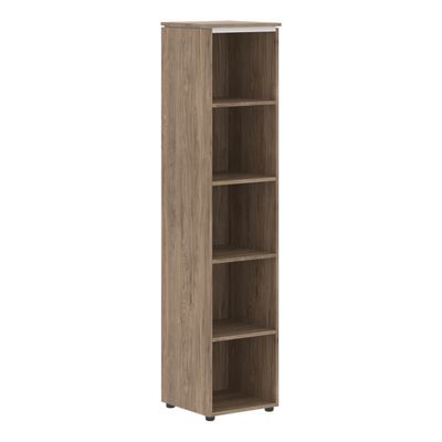 Энио MHC 42 (кария пальмира/белый) Стеллаж узкий 