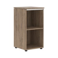 Энио MLC 42 (кария пальмира/белый) Стеллаж узкий 