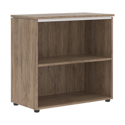 Энио MLC 85 (кария пальмира/белый) Стеллаж широкий 