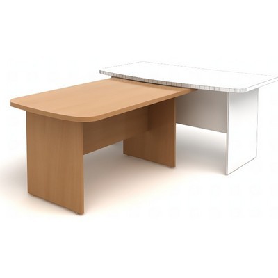 Эталон КЭ10 (Бук) Стол приставной