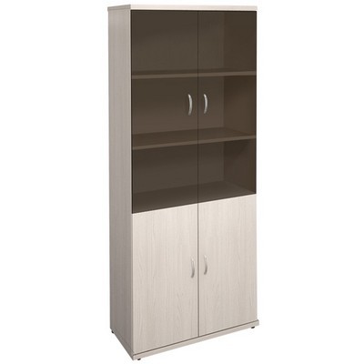 Эталон КЭ105 (Дуб молочный) Шкаф высокий