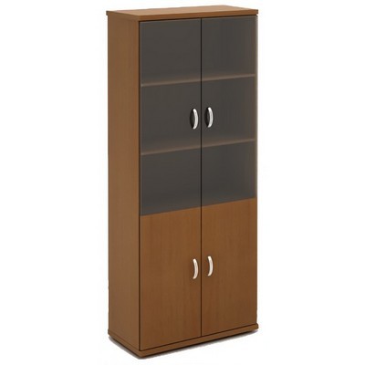 Эталон КЭ105 (Орех) Шкаф высокий