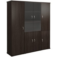 Эталон КЭ112 (Дуб венге) Шкаф комбинированный