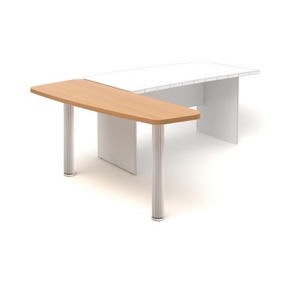 Эталон КЭ44Л (Бук) Приставка к столу левая