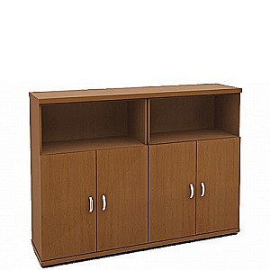 Эталон КЭ58 (Орех) Шкаф средний