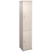Эталон КЭ67 (Дуб молочный) Шкаф узкий