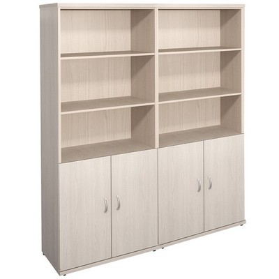 Эталон КЭ70 (Дуб молочный) Шкаф высокий