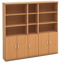 Эталон КЭ72 (Бук) Шкаф высокий