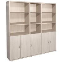 Эталон КЭ72 (Дуб молочный) Шкаф высокий