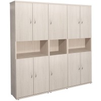 Эталон КЭ78 (Дуб молочный) Шкаф высокий