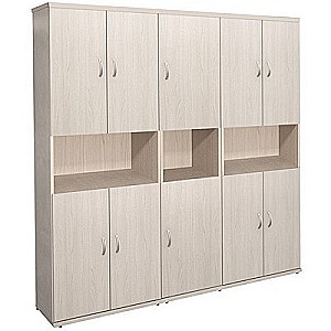 Эталон КЭ78 (Дуб молочный) Шкаф высокий
