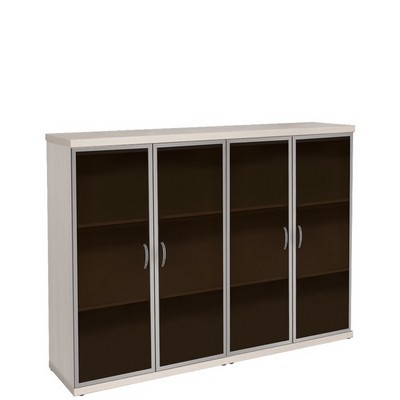 Эталон КЭ84 (Дуб молочный) Шкаф средний