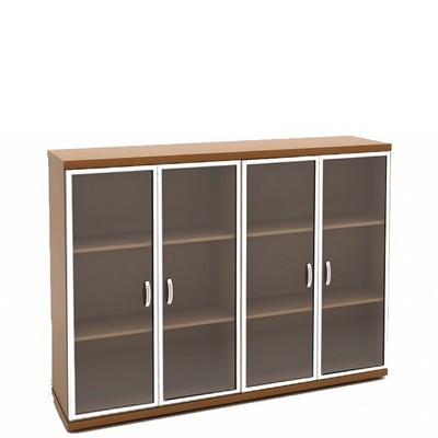 Эталон КЭ84 (Орех) Шкаф средний