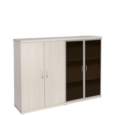 Эталон КЭ86 (Дуб молочный) Шкаф средний