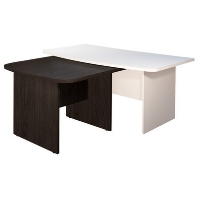 Эталон КЭ9 (Дуб венге) Стол приставной