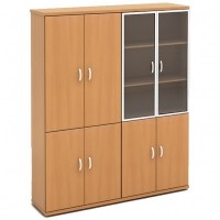 Эталон КЭ92 (Бук) Шкаф высокий