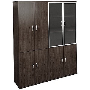Эталон КЭ92 (Дуб венге) Шкаф высокий