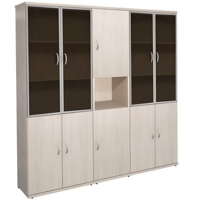 Эталон КЭ93 (Дуб молочный) Шкаф высокий