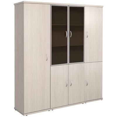 Эталон КЭ95 (Дуб молочный) Шкаф комбинированный