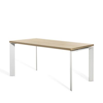 Fermo Metal FE160 (Дуб светлый/Черный) Стол руководителя