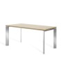 Fermo Metal FE160CH (Дуб светлый/Хром) Стол руководителя
