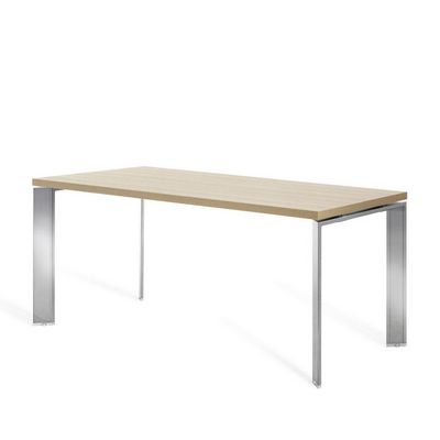 Fermo Metal FE180CH (Дуб светлый/Хром) Стол руководителя