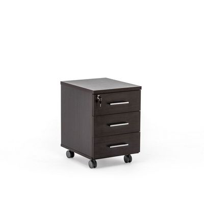 Fermo Wood 72T002 (Венге) Тумба подкатная, 3 ящика