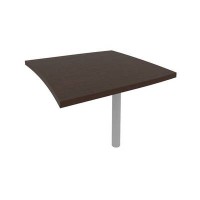 First KB-2 (Венге) Брифинг-приставка для криволинейного стола (опора КО-1 в комплекте)