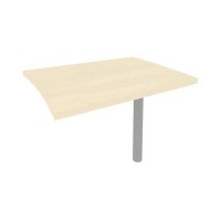 First KB-3 (Клен) Брифинг-приставка для криволинейного стола (опора КО-1 в комплекте)