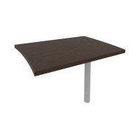 First KB-3 (Венге) Брифинг-приставка для криволинейного стола (опора КО-1 в комплекте)