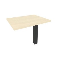 First KB-4 (Клен/Антрацит) Брифинг-приставка для прямоугольного стола (опора LT-710 в комплекте)