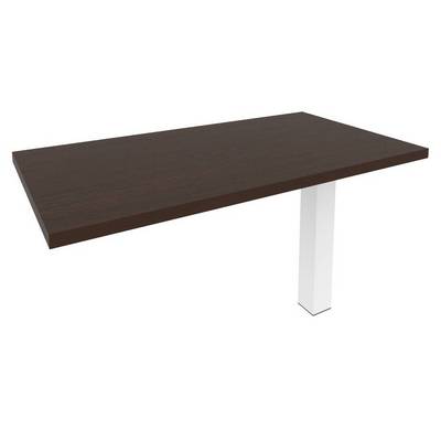 First KB-5 (Венге/Белый) Брифинг-приставка для прямоугольного стола (опора LT-710 в комплекте)